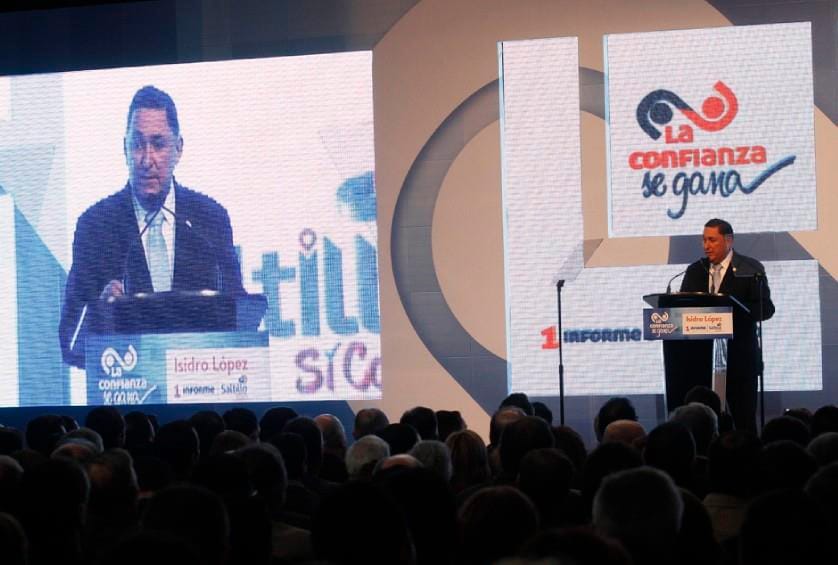 Isidro López Villarreal primer informe