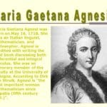María Gaetana Agnesi