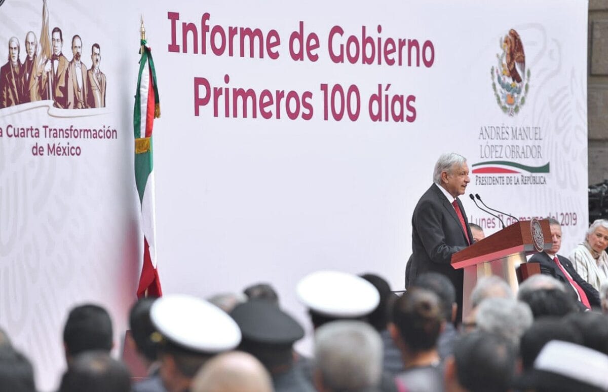 AMLO 100 días de gobierno