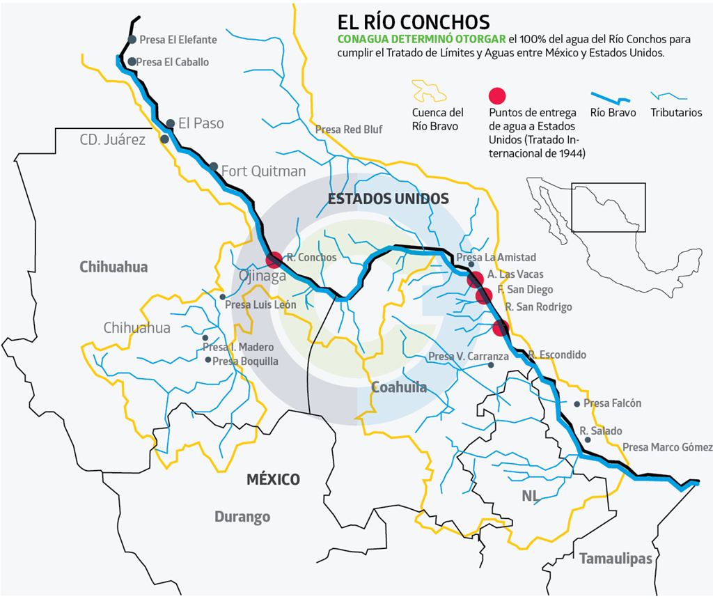 Cuenca Del Rio Bravo Agandalle Del Agua Por La Ferocidad Empresarial Y Politicos Corruptos Democrata Norte De Mexico