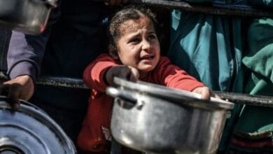 Hambruna en Gaza