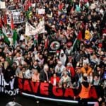 Manifestaciones por masacre en Gaza