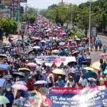 Marcha en Chiapas